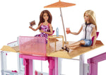 Barbie 3 Story House With Pop Up Umbrella