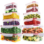 Plastic Food Containers Pack Of 24