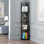 5 Tier Corner Display Rack Multipurpose Shelving Unit