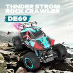 Remote Control 4Wd Truck With Led Light Modes For Boys Girls