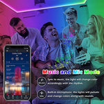 Bluetooth App Control Led Rope Lights With Remote