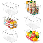 Food Storage Bins with Handle for Refrigerator