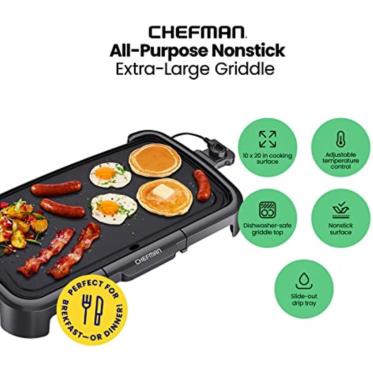 10 x 20 Electric Griddle