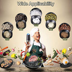 Battery Powered Gravity Electric Pepper Grinder With Led Light