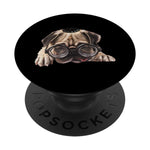 Jewish Pug Shirt Yarmulke Chanukah Gift Funny Hanukkah Grip And Stand For Phones And Tablets