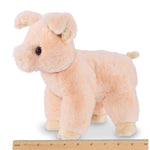 Dixie Plush Pig 10 Inch Stuffed Toy