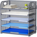Mesh Desk File Organizer with Handle