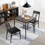 Breakfast Table With 2 Bar Stools