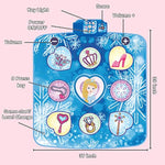 Touch Play Electronic Dance Pad With Led Lights For 3 4 5 6 7 8 9 Year Old Kids