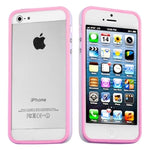 Mybat Iphone 5S 5 Mybumper Phone Protector Cover Retail Packaging Pink Solid White