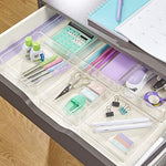 Wide Makeup Vanity Storage Bins