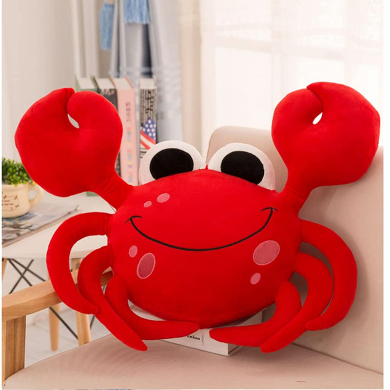 Fuzzy Super Soft Pluhsie Crab Stuffed Toy