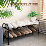 Adjustable Shoe Shelf Storage Organizer