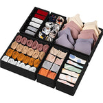 58 Cell Foldable Fabric Dresser Closet Organizers and Storage Bins