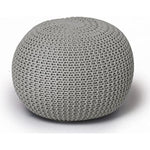 Round Soft ottoman For Footrest & ExtraSeat