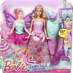 Dress Up Set With Candy Inspired Barbie Clothes And Accessories Like Fairy Wings And Mermaid Tail