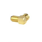 Vce 5 Pack Gold Plated Right Angle F Type Coaxial Rg6 Adapter