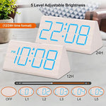 Wooden Digital Alarm Clocks for Bedrooms