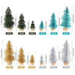 Artificial Mini Christmas Tree 24Pcs