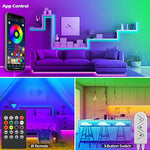 Bluetooth App Control Led Rope Lights With Remote