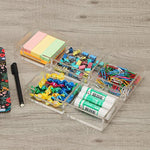 Sticky Note Dispenser Clear Acryli Organizer