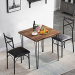 Breakfast Table With 2 Bar Stools