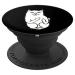 Cat Middle Funny Cat Lover Gift Grip And Stand For Phones And Tablets