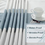 Waterproof Washable Tablecloth With Tassel Rectangle Oblong