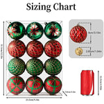 Colored Shatterproof Plastic Decorative Baubles For Xmas