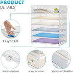 Mesh Desk File Organizer with Handle