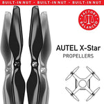 Mas Upgrade Prlers For Autel X Star With Built In Nut Black 4 Pcs