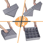 Fabric Foldable Dresser Closet Organizers