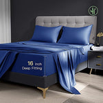 Cooling Breathable Bamboo Bed Sheets Set