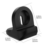 Moko 2 Pack Charger Stand Compatible With Samsung Galaxy Watch 3 41Mm 45Mm Galaxy Watch Active Active 2 40Mm 44Mm Silicone Charging Stand Non Slip Base Charger Dock Station Holder Bracket Black