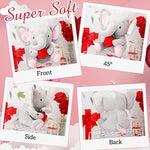 Cute Elephants Plushie Stuffed Toys