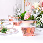 Disposable Dinnerware Set For Party Wedding Offices