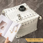 Braided Handwoven Casual Ottoman Pouf Cover