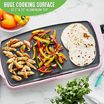 Extra Large 20 Electric Griddle For Pancakes Eggs Burgers And More