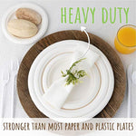 6 In Disposable Paper Plates Pack Of 110