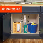 Bamboo Trash Bag Dispenser Wall Mount