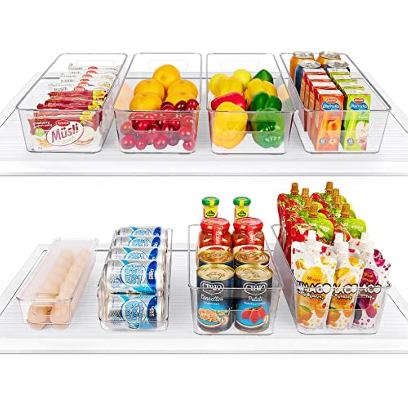 Set of 8 Fridge Storage Containers for Fridge – BlessMyBucket