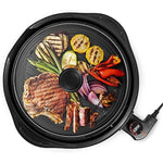 Smokeless-Indoor-Electric-BBQ-Grill-with-Glass-Lid