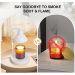 Warming Lamp with Timer Dimmer & USB Port