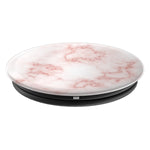 Rose Gold Marble Grip And Stand For Phones And Tablets