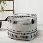 Braided Handwoven Casual Ottoman Pouf Cover