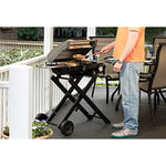 Roll Away Gas Grill Stainless Steel 27 3