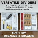 Adjustable Drawer Organizers for Home