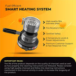 Smart Heat Control Heat Retention Durable Body