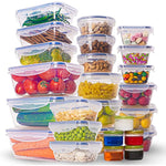 Leak Proof And Durable Meal Prep Containers For Kitchen And Pantry Organization