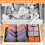 58 Cell Foldable Fabric Dresser Closet Organizers and Storage Bins